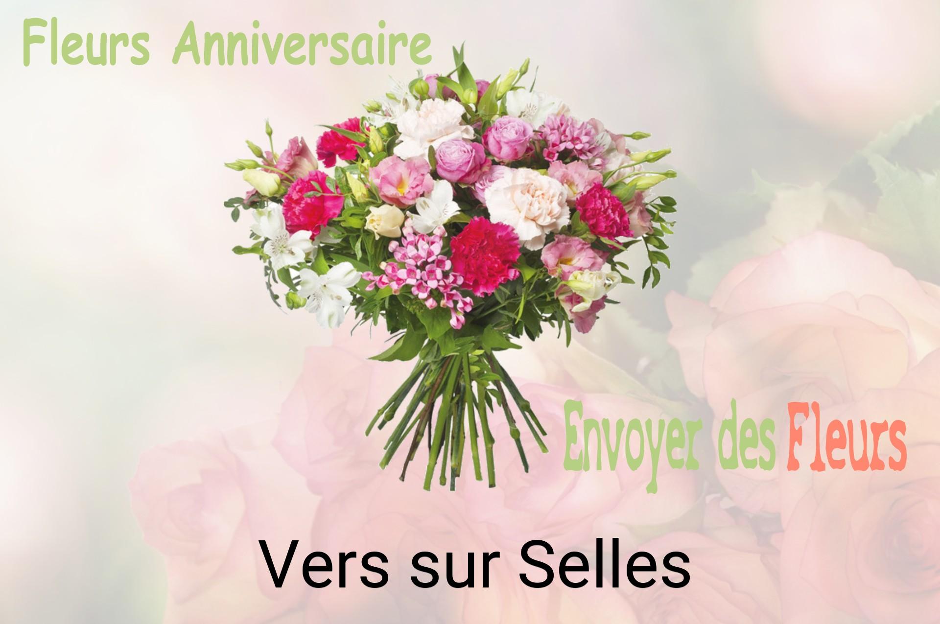 Bouquet de fleurs d’anniversaire livré à Vers-sur-Selles