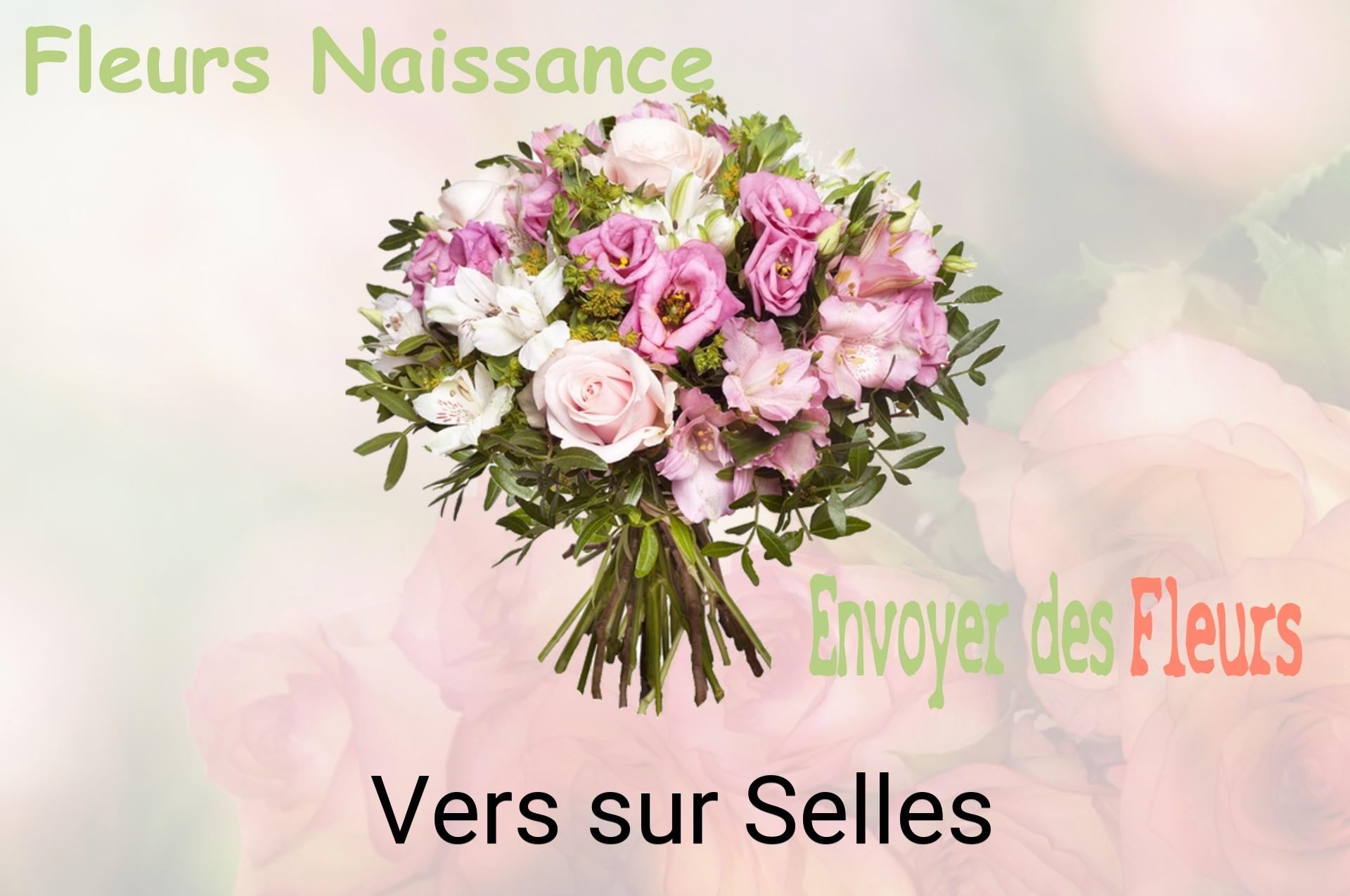 Bouquet de fleurs de naissance livré à Vers-sur-Selles