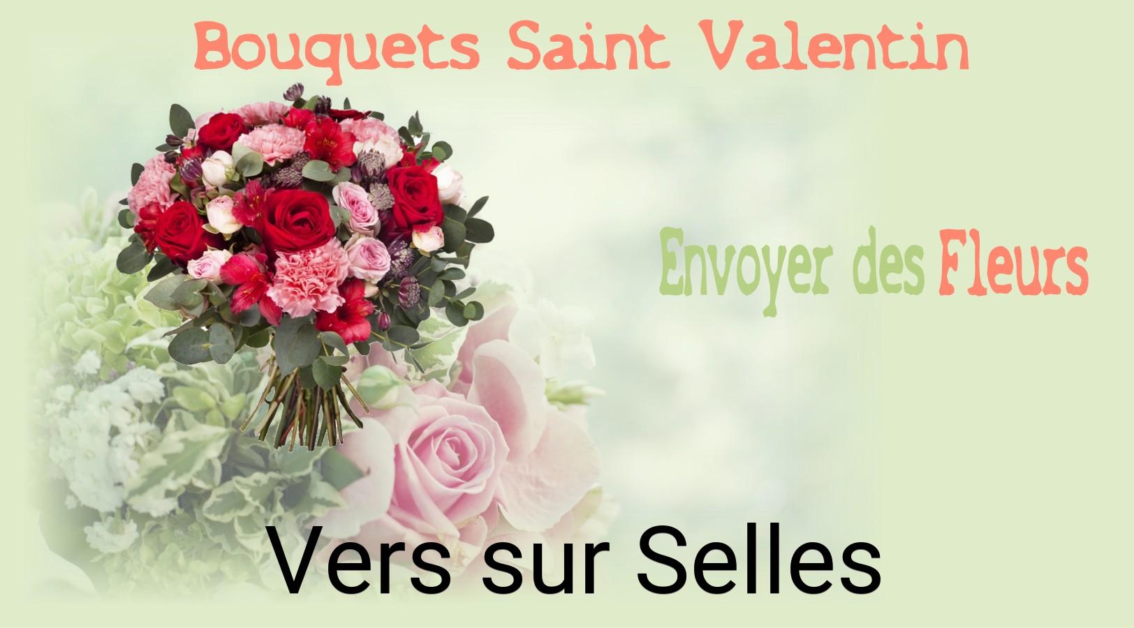 Roses de Saint-Valentin livrées à Vers-sur-Selles